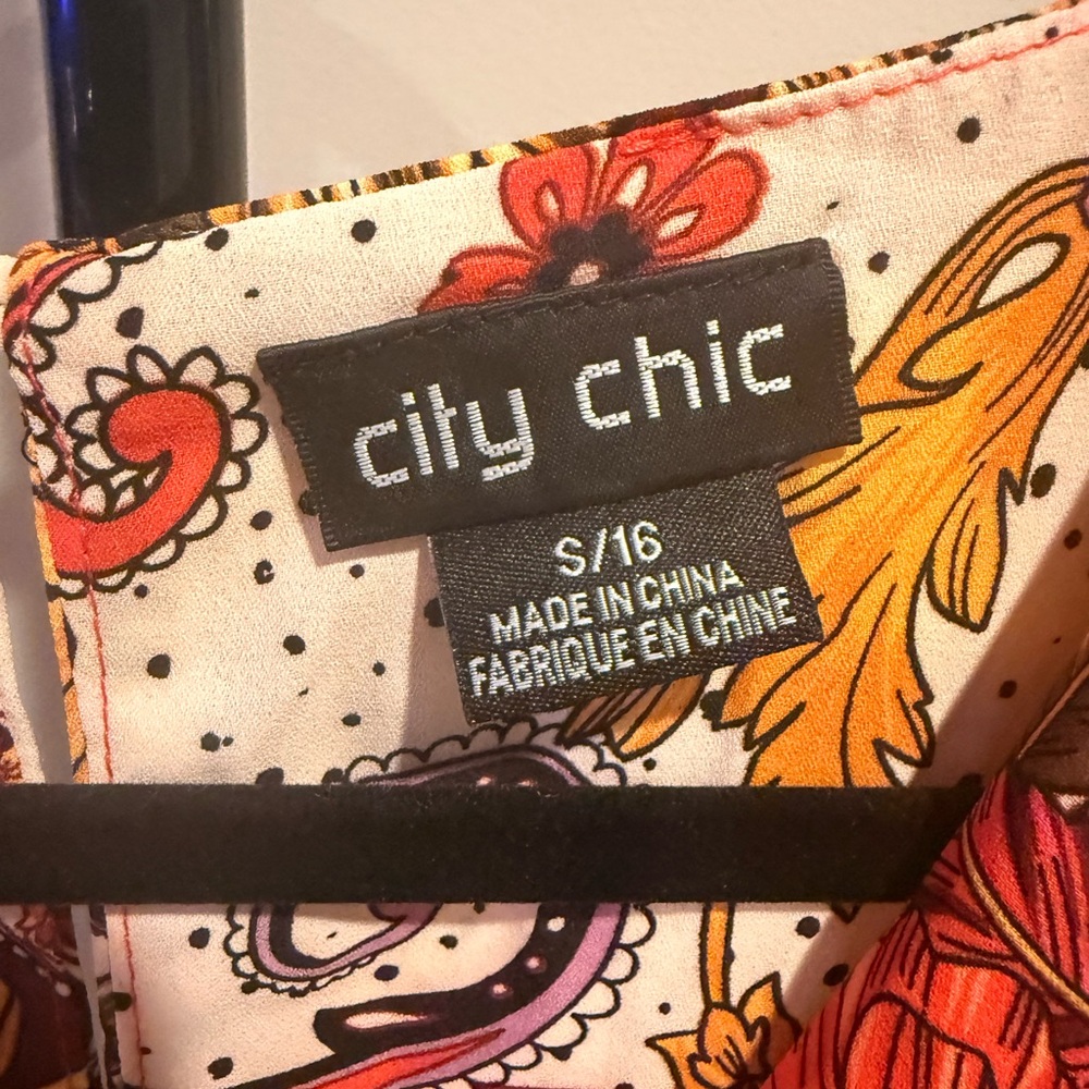CITY CHIC Floral Sleeveless Dress - Picture 2 of 7